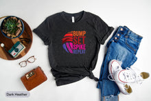 Load image into Gallery viewer, Bump Set Spike Repeat Shirt, Volleyball Team Shirt, Volleyball Lover Shirt, Volleyball Life Shirt
