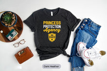 Load image into Gallery viewer, Princess Protection Agency Shirt, PPA Shirt, Princess Security Shirt, Princess Dad Shirt
