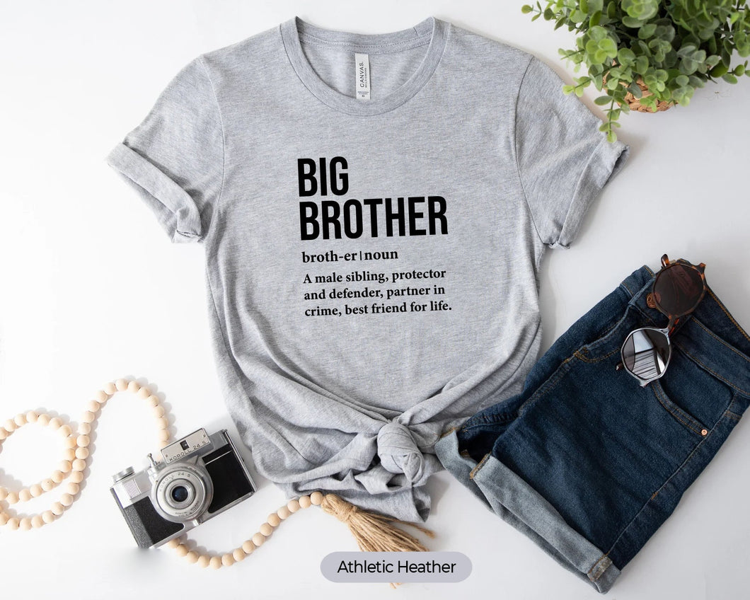 Big Brother Shirt, Big Brother Announcement Shirt, Little Brother Shirt, Sibling Shirt