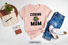 Load image into Gallery viewer, Cubing Mom Shirt, Cube Gift For Mom, Rubik Cube Shirt, Rubik Cube Patent Shirt
