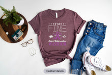 Load image into Gallery viewer, Chiari Malformation Warrior Shirt, Brain Aneurysm Shirt, Brain Cancer Shirt, Brain Surgery Shirt
