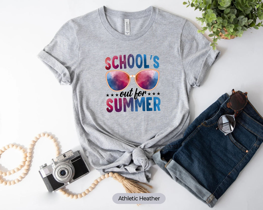 School's Out For Summer Shirt, Last Day Of School Shirt, Hello Summer Shirt, Teacher Off Duty Shirt