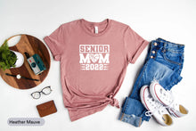 Load image into Gallery viewer, Senior Mom 2022 Shirt, Basketball Player Shirt, Basketball Team Shirt, Basketball Gameday Shirt, Basketball Coach
