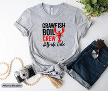 Load image into Gallery viewer, Crawfish Boil Crew Shirt, Crawfish Festival Shirt, Crawfish Season Shirt, Crawfish Lover Shirt
