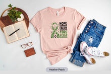 Load image into Gallery viewer, Cure Liver Disease Shirt, Liver Support Squad Shirt, Green Ribbon Shirt, Hepatic Cancer Shirt
