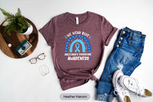 Load image into Gallery viewer, We Wear Blue Angelman&#39;s Syndrome Awareness Shirt, Blue Ribbon Shirt, Angelman&#39;s Syndrome Fighter Shirt
