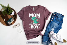 Load image into Gallery viewer, Mom Of The Birthday Boy Shirt, Mom Birthday Boy, Birthday Shirt Mom, Dino Mom Tee
