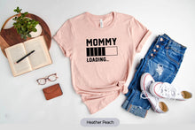 Load image into Gallery viewer, Mommy Loading Shirt Pregnancy Announcement Shirt For Couples, Pregnancy Reveal Shirts
