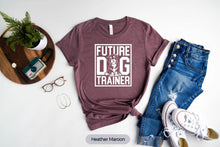 Load image into Gallery viewer, Future Dog Trainer Shirt, Dog Agility Training Shirt, Dog School Shirt, Dog Training Shirt
