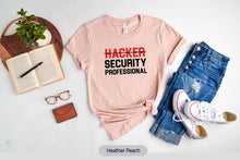 Load image into Gallery viewer, Hacker Security Professional Shirt, Ethical Hacker Shirt, Hacking Shirt, Cyber Security Expert Shirt
