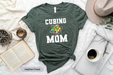 Load image into Gallery viewer, Cubing Mom Shirt, Cube Gift For Mom, Rubik Cube Shirt, Rubik Cube Patent Shirt
