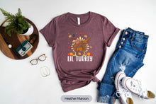 Load image into Gallery viewer, Lil Turkey Shirt, Thanksgiving Kids Shirt, Thanksgiving 2022 Shirt, Thanksgiving shirt
