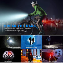 Load image into Gallery viewer, 10000mAh 5000LM MTB Bicycle Front Light Bicycle With Tail Light

